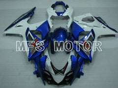 Suzuki GSXR1000 2009-2016 Injection ABS verkleidung - Factory Style - Weiß Blau - MFS2712