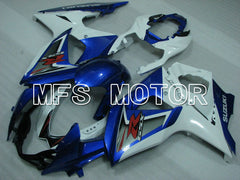 Suzuki GSXR1000 2009-2016 Injection ABS verkleidung - Factory Style - Weiß Blau - MFS2712