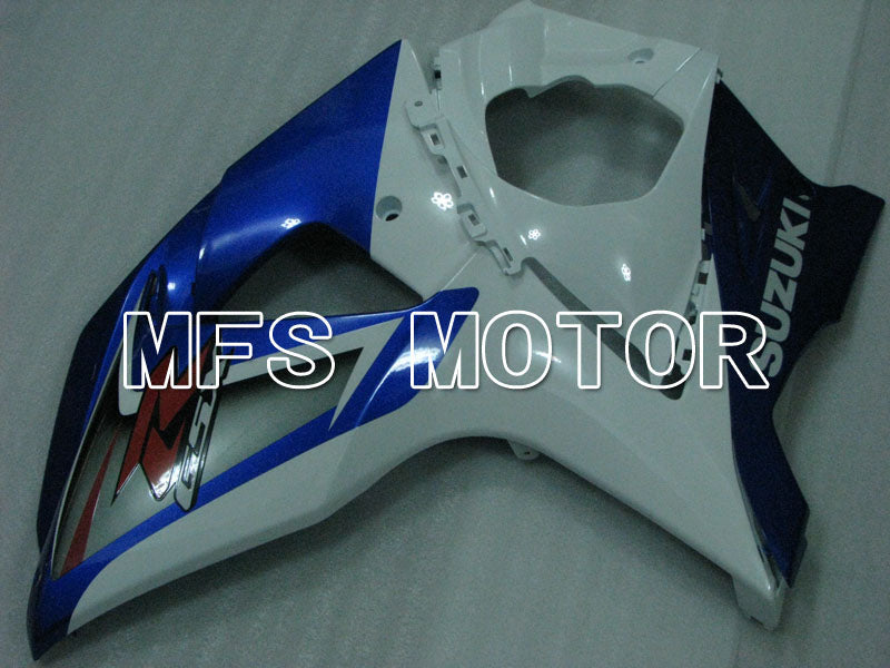 Suzuki GSXR1000 2009-2016 Injection ABS verkleidung - Factory Style - Weiß Blau - MFS2712