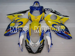 Suzuki GSXR1000 2009-2016 Injection ABS verkleidung - Corona - Gelb Blau - MFS2714