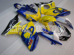 Suzuki GSXR1000 2009-2016 Injection ABS verkleidung - Corona - Gelb Blau - MFS2714