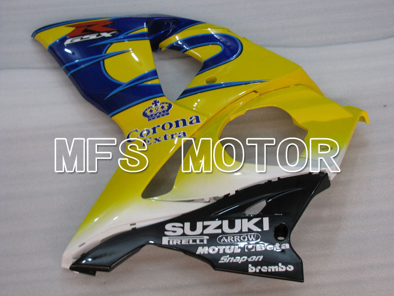 Suzuki GSXR1000 2009-2016 Injection ABS verkleidung - Corona - Gelb Blau - MFS2714