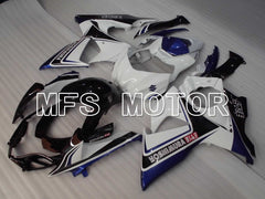 Suzuki GSXR1000 2009-2016 Injection ABS Fairing - YOSHIMURA - Black White Blue - MFS2719