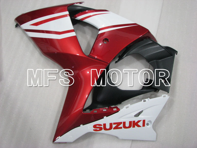 Carénage ABS injecté Suzuki GSXR1000 2009-2016 - Style usine - Blanc rouge - MFS2722