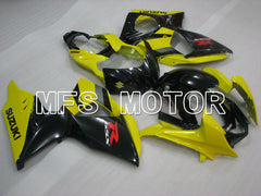 Suzuki GSXR1000 2009-2016 Injection ABS Fairing - Factory Style - Black Yellow - MFS2725