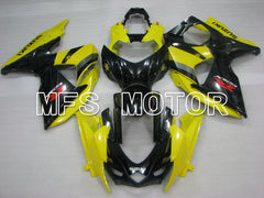 Suzuki GSXR1000 2009-2016 Injection ABS Fairing - Factory Style - Black Yellow - MFS2725