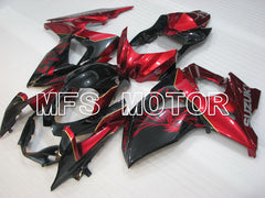 Suzuki GSXR1000 2009-2016 Injection ABS Fairing - Factory Style - Black red - MFS2730