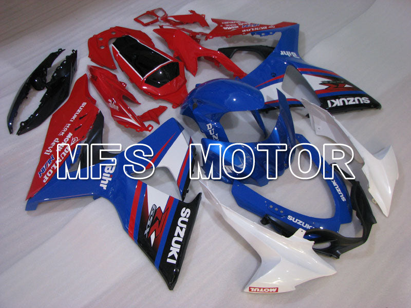 Carénage ABS injecté Suzuki GSXR1000 2009-2016 - Personnalisable - Rouge Bleu - MFS2732