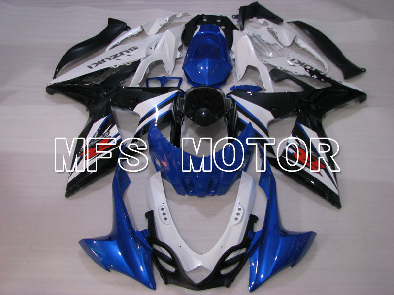 Carénage ABS injecté Suzuki GSXR1000 2009-2016 - Style usine - Noir Blanc Bleu - MFS2733