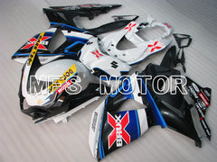 Suzuki GSXR1000 2009-2016 Injection ABS verkleidung - BRUX - Schwarz Weiß - MFS2735
