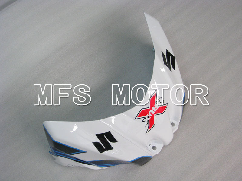 Suzuki GSXR1000 2009-2016 Injection ABS verkleidung - BRUX - Schwarz Weiß - MFS2735