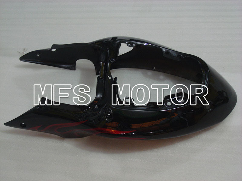 Suzuki GSXR1300 Hayabusa 1999-2007 Injection ABS Fairing - Flame - Black Red - MFS2771