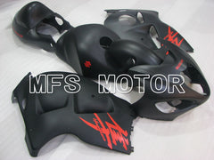 Suzuki GSXR1300 Hayabusa 1999-2007 Injection ABS verkleidung - Factory Style - Schwarz Matt - MFS2786