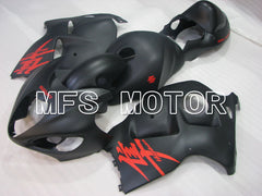 Suzuki GSXR1300 Hayabusa 1999-2007 Injection ABS verkleidung - Factory Style - Schwarz Matt - MFS2786