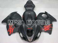 Suzuki GSXR1300 Hayabusa 1999-2007 Injection ABS verkleidung - Factory Style - Schwarz Matt - MFS2786