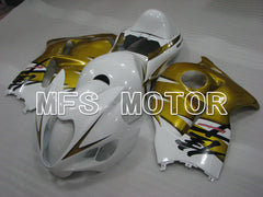 Suzuki GSXR1300 Hayabusa 1999-2007 Injection ABS verkleidung - Factory Style - Weiß Gold - MFS2792
