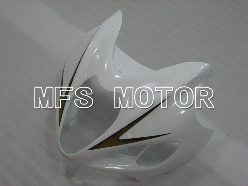 Suzuki GSXR1300 Hayabusa 1999-2007 Injection ABS verkleidung - Factory Style - Weiß Gold - MFS2792