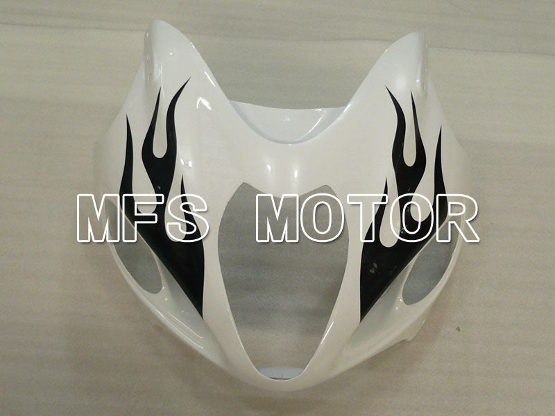 Suzuki GSXR1300 Hayabusa 1999-2007 Injection ABS Fairing - Flame - Black White - MFS2800