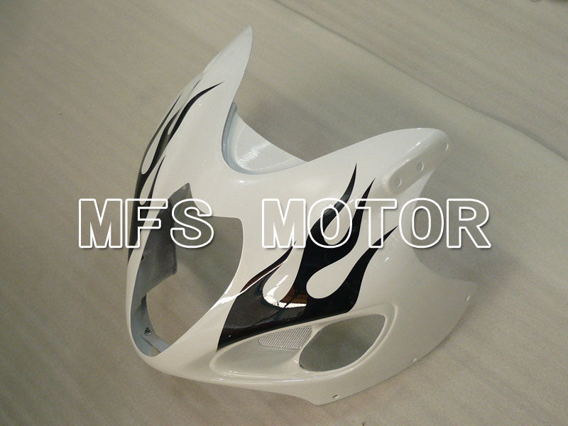 Suzuki GSXR1300 Hayabusa 1999-2007 Injection ABS Fairing - Flame - Black White - MFS2800