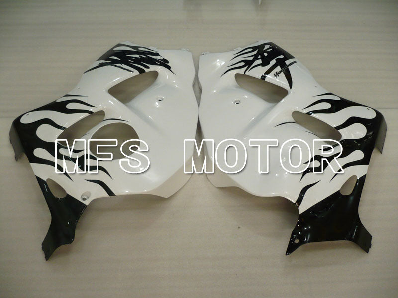 Suzuki GSXR1300 Hayabusa 1999-2007 Injection ABS Fairing - Flame - Black White - MFS2800