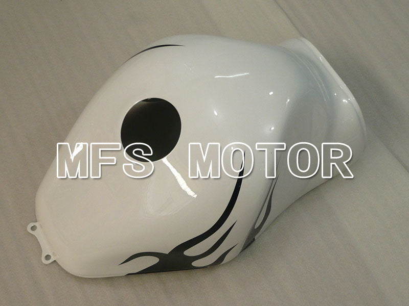 Suzuki GSXR1300 Hayabusa 1999-2007 Injection ABS Fairing - Flame - Black White - MFS2800