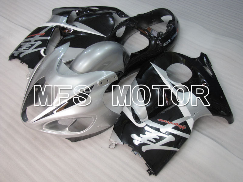 Suzuki GSXR1300 Hayabusa 1999-2007 Injection ABS verkleidung - Factory Style - Schwarz Silber - MFS2801