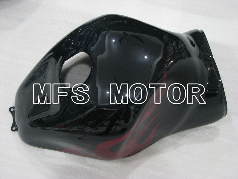 Suzuki GSXR1300 Hayabusa 1999-2007 Injection ABS verkleidung - Flamme - Schwarz Rot - MFS2806