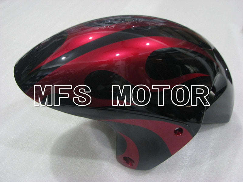 Suzuki GSXR1300 Hayabusa 1999-2007 Injection ABS Fairing - Flame - Black Red - MFS2807