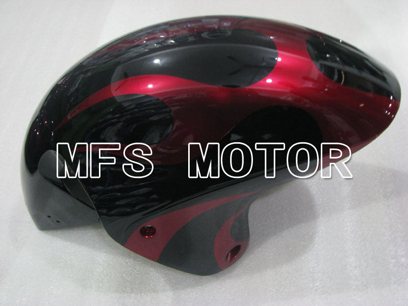 Suzuki GSXR1300 Hayabusa 1999-2007 Injection ABS Fairing - Flame - Black Red - MFS2807