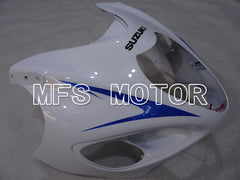 Suzuki GSXR1300 Hayabusa 1999-2007 Injection ABS verkleidung - Fabrik Stil - Weiß - MFS2813