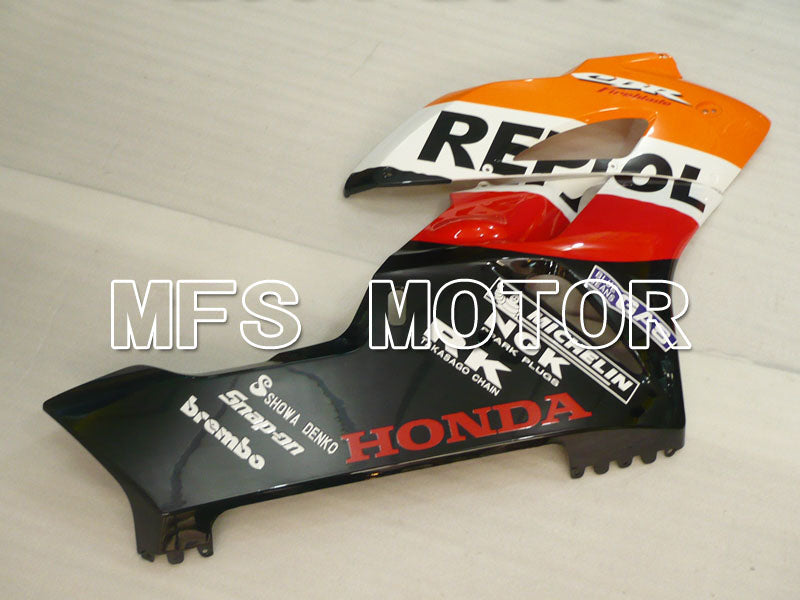 Honda CBR1000RR 2004-2005 Injection ABS Fairing - Repsol - Red Orange Black - MFS2853