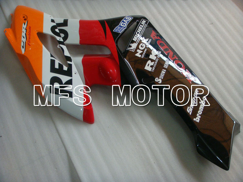 Honda CBR1000RR 2004-2005 Injection ABS Fairing - Repsol - Red Orange Black - MFS2855