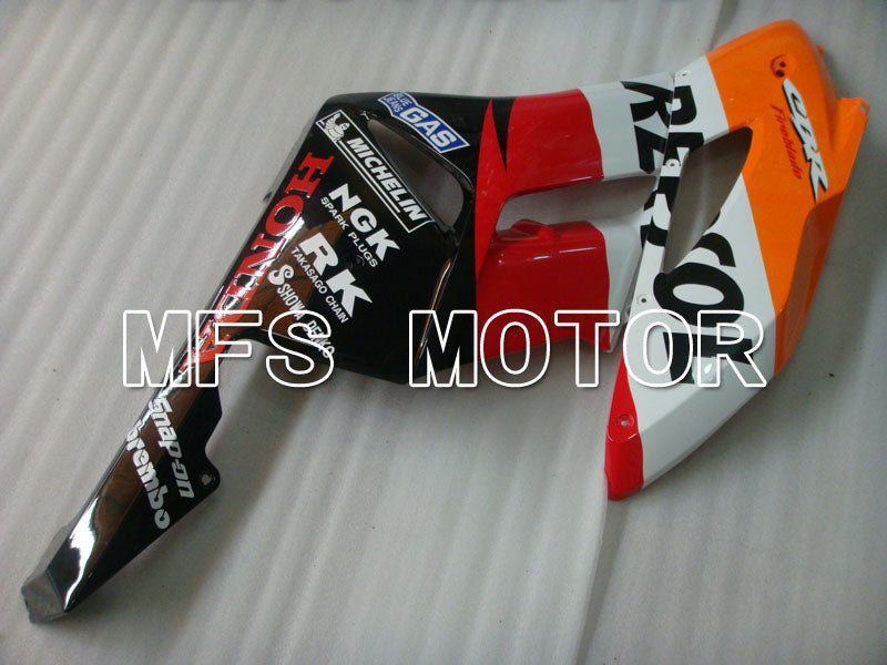 Honda CBR1000RR 2004-2005 Injection ABS Fairing - Repsol - Red Orange Black - MFS2855