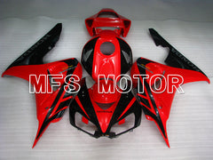 Honda CBR1000RR 2006-2007 Injection ABS Fairing - Factory Style - Black Red - MFS2876