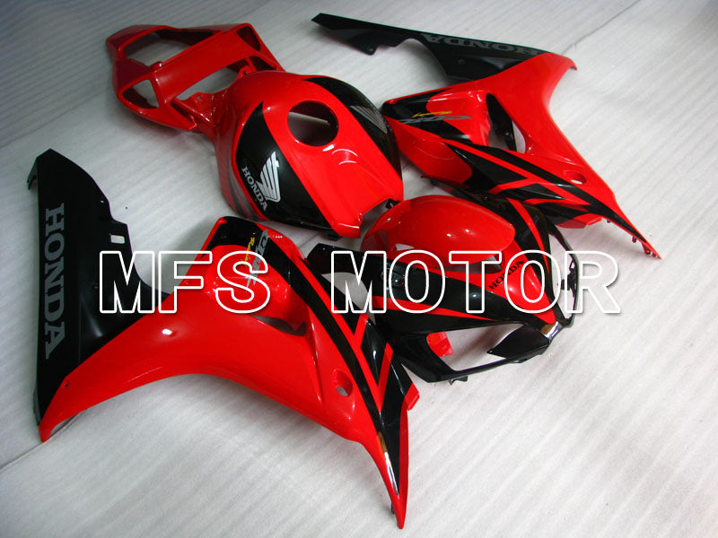 Honda CBR1000RR 2006-2007 Injection ABS Fairing - Factory Style - Black Red - MFS2876