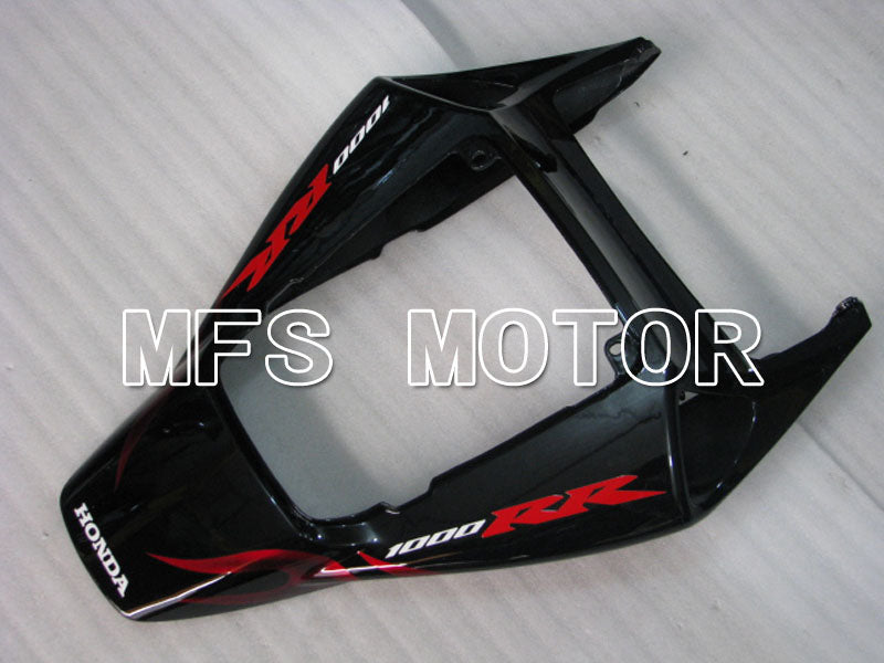 Carénage ABS injecté Honda CBR1000RR 2006-2007 - Flamme - Noir Rouge - MFS2881