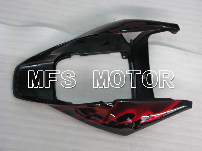 Carénage ABS injecté Honda CBR1000RR 2006-2007 - Flamme - Noir Rouge - MFS2881