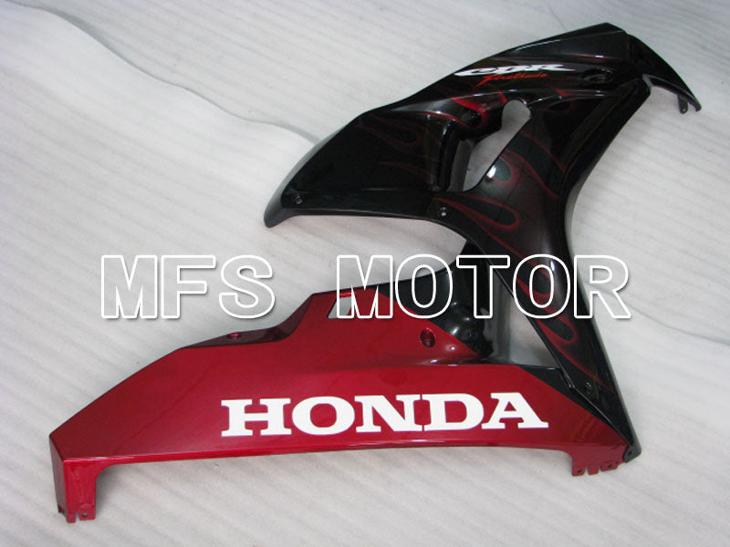 Carénage ABS injecté Honda CBR1000RR 2006-2007 - Flamme - Noir Rouge - MFS2881