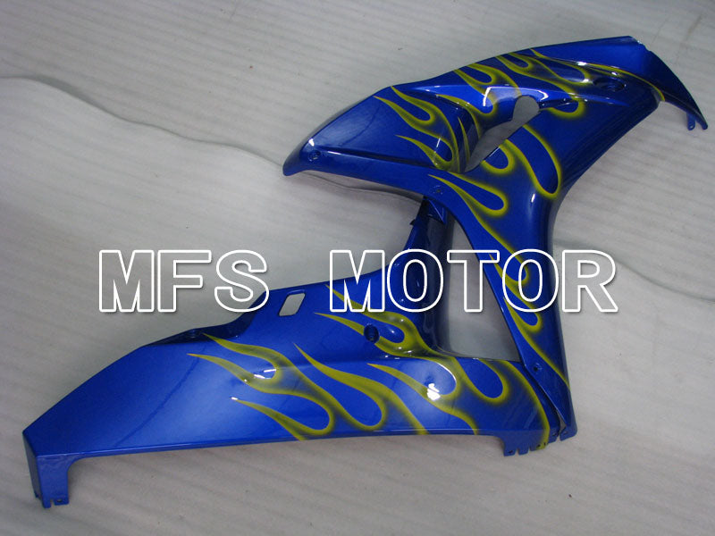 Honda CBR1000RR 2006-2007 Injection ABS Fairing - Flame - Blue - MFS2885