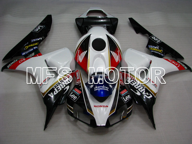 Honda CBR1000RR 2006-2007 Injection ABS Fairing - CARRERA - Black White - MFS2888