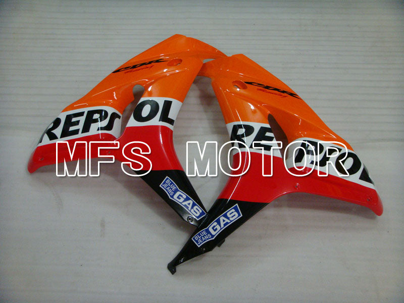 Honda CBR1000RR 2006-2007 Injection ABS Fairing - Repsol - Orange Red Black - MFS2900