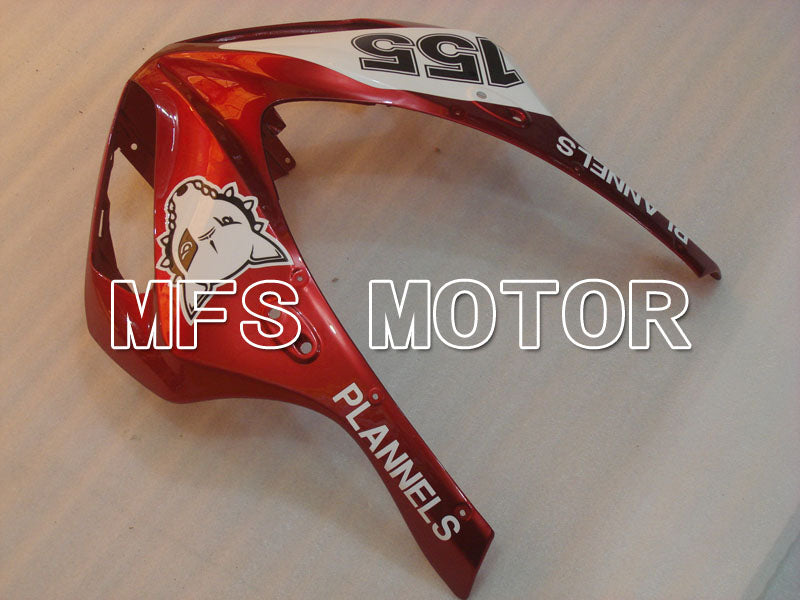 Honda CBR1000RR 2006-2007 Injection ABS Fairing - PLANNELS - Black Orange - MFS2905