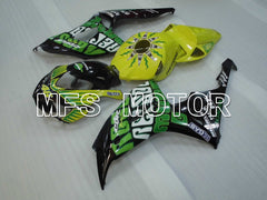 Honda CBR1000RR 2006-2007 Injection ABS Fairing - Others - Green Yellow Black - MFS2909