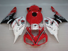 Honda CBR1000RR 2006-2007 Injection ABS verkleidung - anderen - Schwarz Rot Weiß - MFS2917