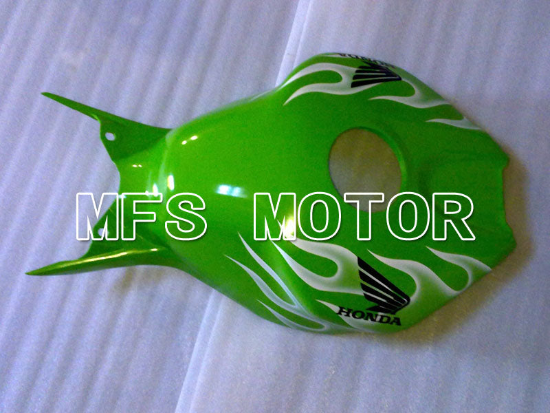 Honda CBR1000RR 2006-2007 Injection ABS verkleidung - Flamme - Weiß Grün - MFS2919
