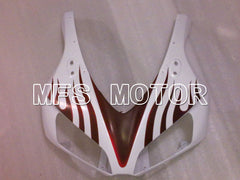 Honda CBR1000RR 2006-2007 Injection ABS Fairing - Flame - Black White - MFS2933