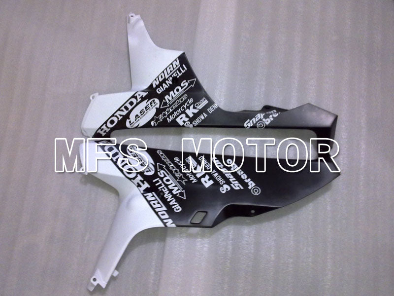 Honda CBR1000RR 2006-2007 Injection ABS Fairing - Flame - Black White - MFS2933
