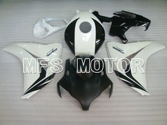 Honda CBR1000RR 2008-2011 Injection ABS verkleidung - Factory Style - Schwarz Weiß - MFS2942