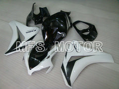 Honda CBR1000RR 2008-2011 Injection ABS verkleidung - Factory Style - Schwarz Weiß - MFS2947