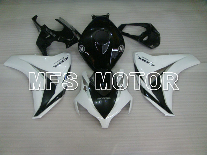 Honda CBR1000RR 2008-2011 Injection ABS verkleidung - Factory Style - Schwarz Weiß - MFS2947